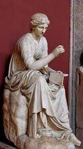 sculpture, Calíope, mitología,